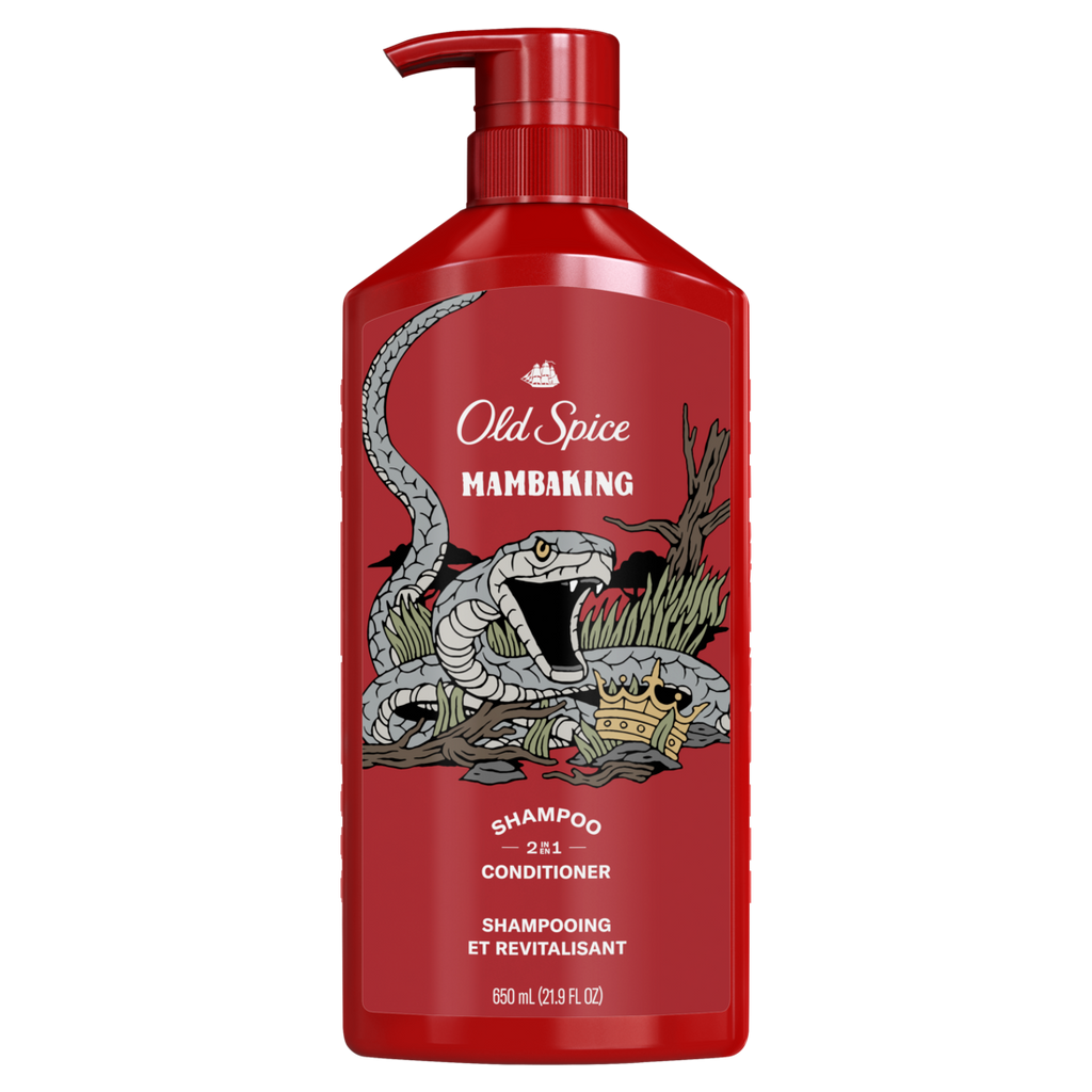 Old Spice Mambaking 2-in-1 Men's Shampoo And Conditioner - 21.9oz/4pk