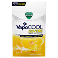 Vicks Vapocool Severe Max Strength* Menthol Cough Drop Alternative/Sore Throat Lozenge For Sore Throat Relief Honey Lemon - 18ct/12pk