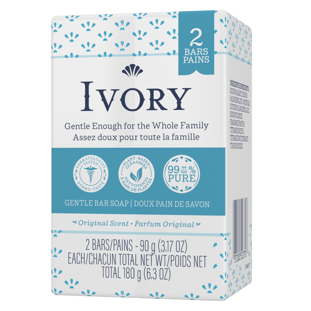 Ivory Gentle Bar Soap Original Scent - (2x3.17)oz/36pk