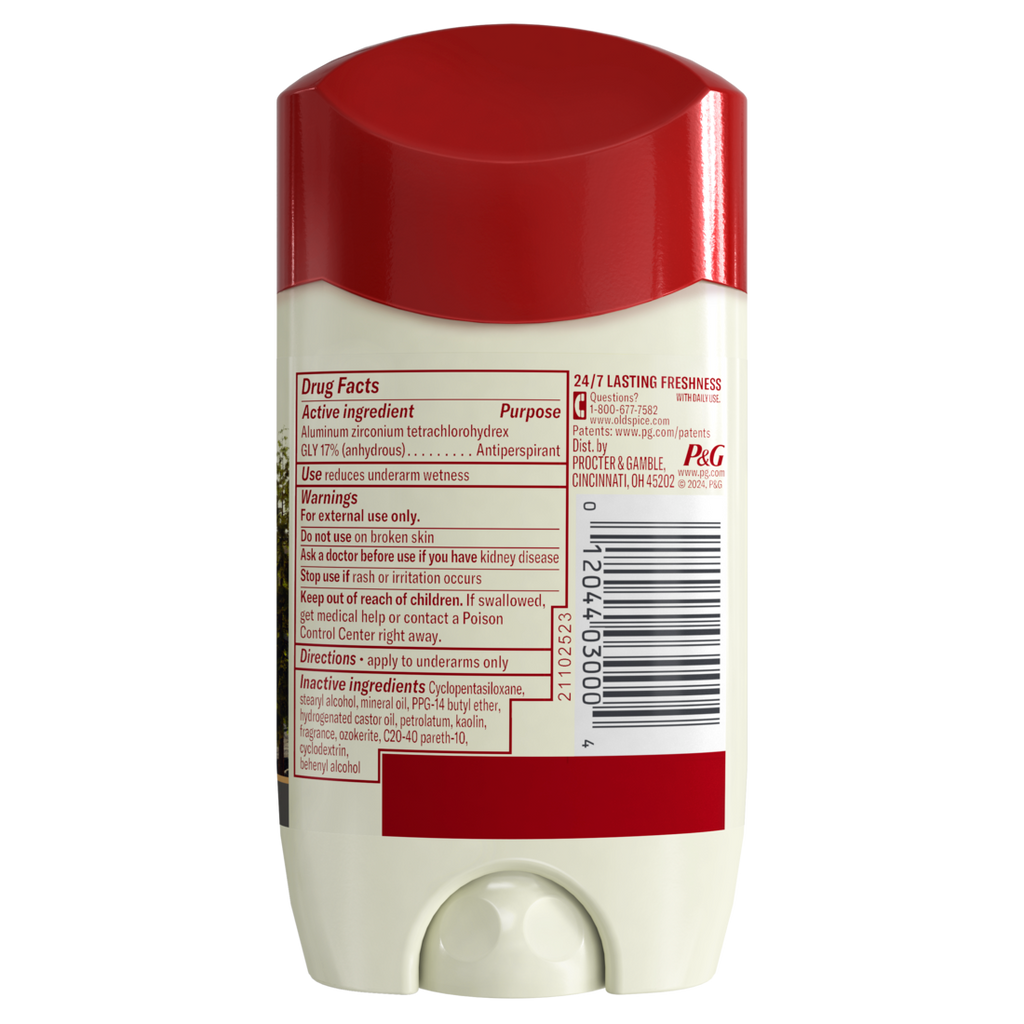 Old Spice Men's Antiperspirant And Deodorant Volcano Scent 24/7 Sweat And Odor Protection - 2.6oz/12pk
