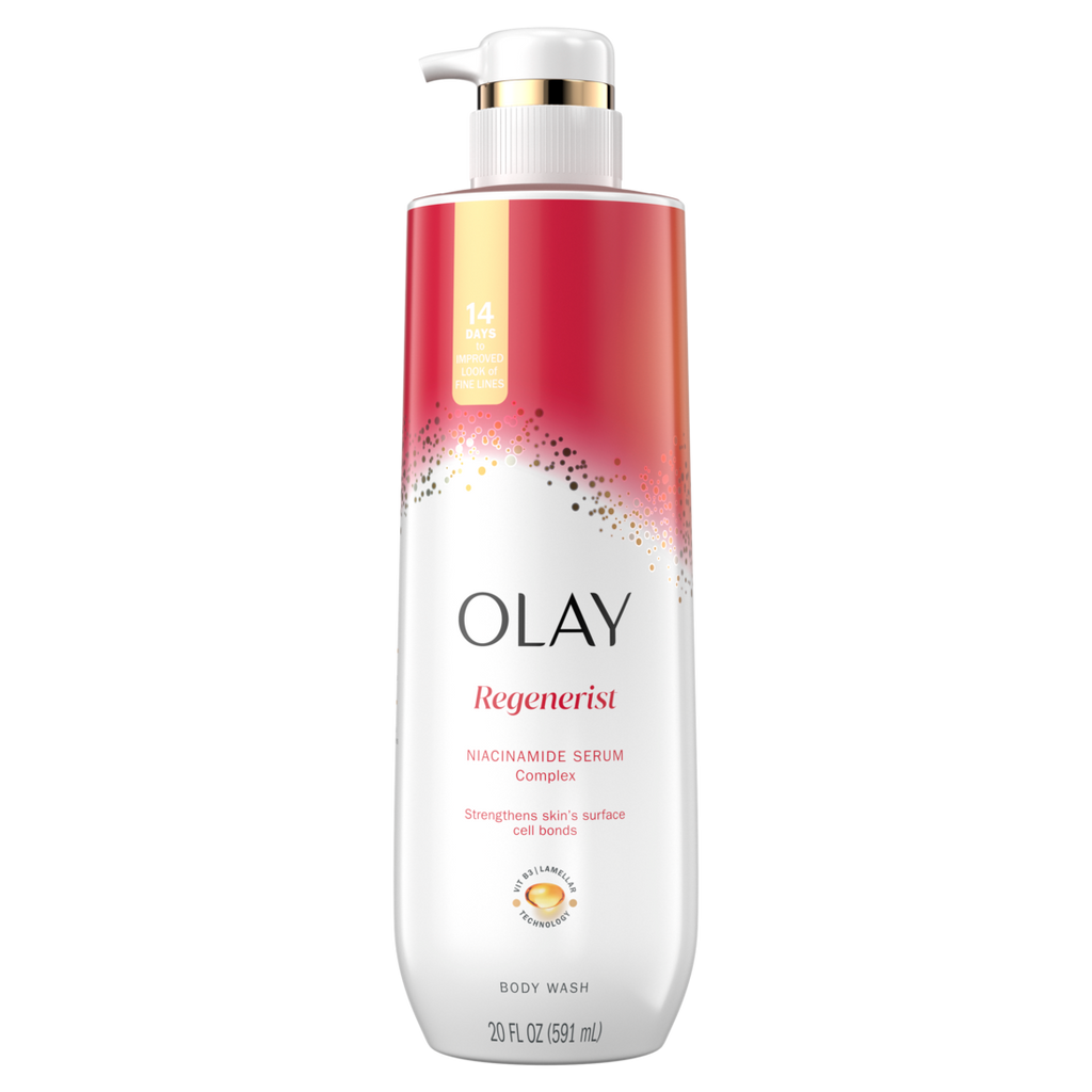 Olay Regenerist Body Wash With Niacinamide Serum Complex - 20oz/4pk
