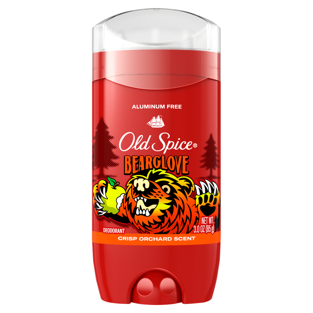 Old Spice Aluminum Free Deodorant For Men Bearglove 48 HR Protection - 3oz/12pk