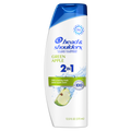 Head And Shoulders 2-in-1 Dandruff Shampoo And Conditioner Anti-Dandruff Treatment Green Apple For Daily Use Paraben Free - 12.5oz/6pk