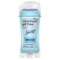 Secret Aluminum Free Deodorant For Women Dry Solid Cotton - 2.4oz/12pk