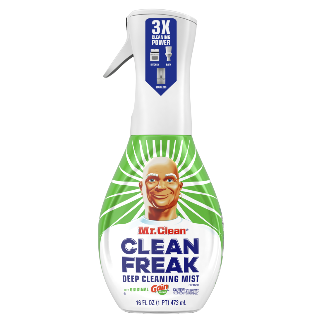 Mr. Clean Clean Freak All Purpose Cleaner Spray Multi-Surface Cleaning Gain Refill - 16oz/6pk