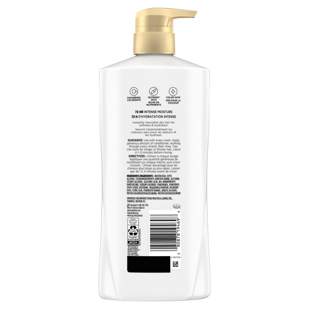 Pantene Daily Moisture Renewal 72 HR Lush Moisture Conditioner - 16oz/4pk