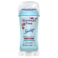 Secret Aluminum Free Deodorant For Women Dry Solid Rose - 2.4oz/12pk