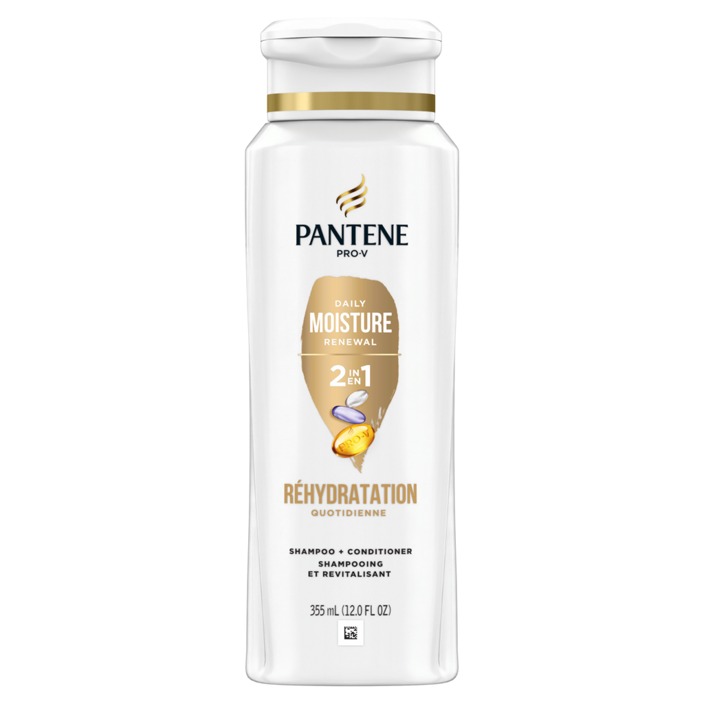Pantene Daily Moisture Renewal 2-in-1 Shampoo & Conditioner 12.0Oz - 12oz/6pk
