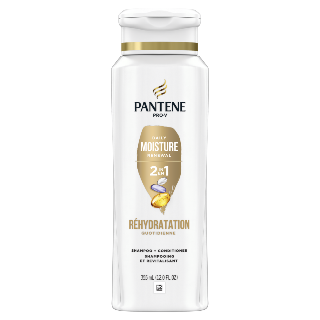 Pantene Daily Moisture Renewal 2-in-1 Shampoo & Conditioner 12.0Oz - 12oz/6pk