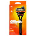 Gillette Fusion5 Shaving Razor For Men 1 Razor Handle 2 Razor Blade Refills With Larger Lubrication Strip And Precision Trimmer For Men - 1set/6pk