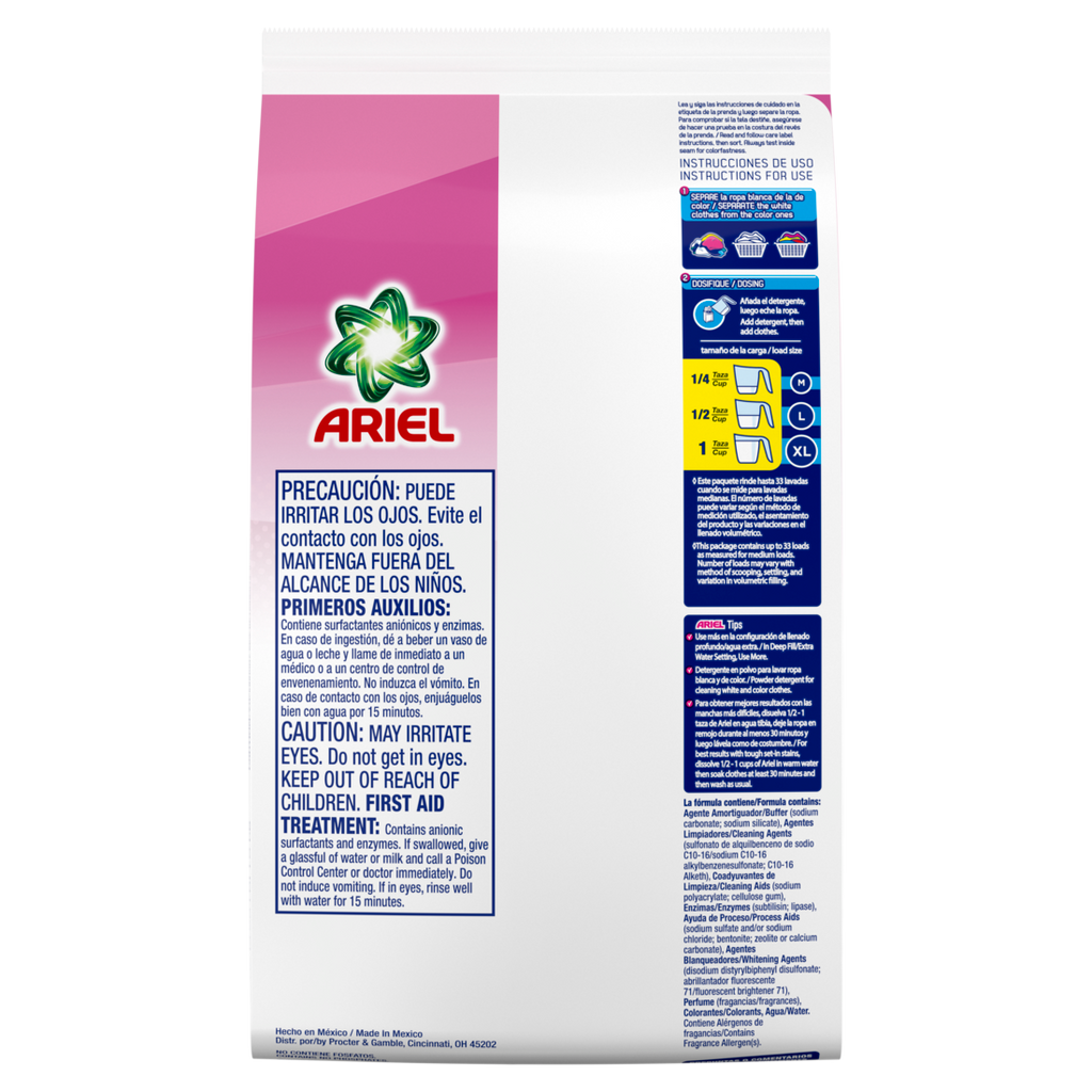Ariel With A Touch Of Downy Freshness Powder Laundry Detergent 1.5kg 33 Loads - 52oz/6pk