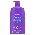 Aussie Miracle Moist Shampoo For Dry Hair And All Hair Types Moisturizing Paraben-Free - 26.2oz/4pk