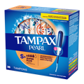 Tampax Pearl Tampons With Leakguard Braid Super Plus Absorbency Unscented - 36ct/12pk