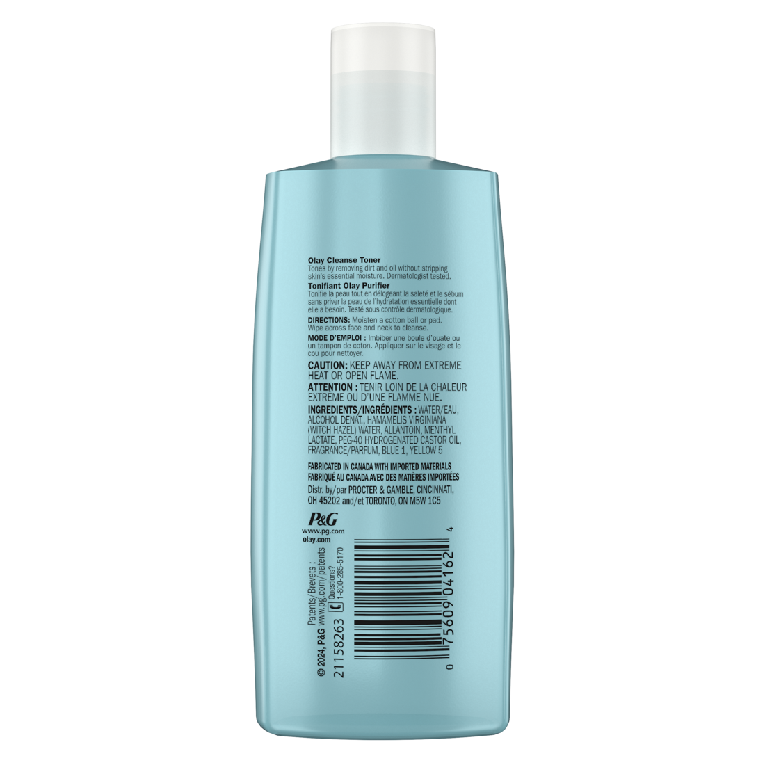 Olay Toner With Witch Hazel - 7.2oz/12pk