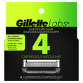 Gillettelabs Razor Blade Refills Razor Cartridges Razor Refills For Men Compatible With Gillettelabs Exfoliating Bar Razor And Heated Razor - 4ct/6pk