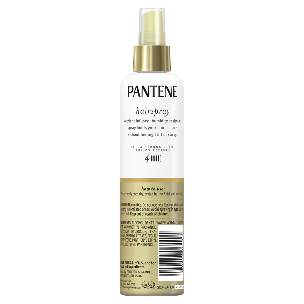Pantene Pro-V Strong Hold Non Aerosol Level 4 Hairspray - 8.5oz/12pk