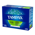 Tampax Cardboard Tampons Super Absorbency Anti-Slip Grip Leakguard Skirt Unscented - 40ct/12pk