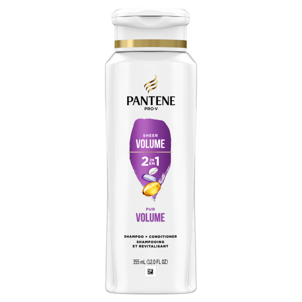 Pantene Sheer Volume 2-in-1 Shampoo & Conditioner - 12oz/6pk
