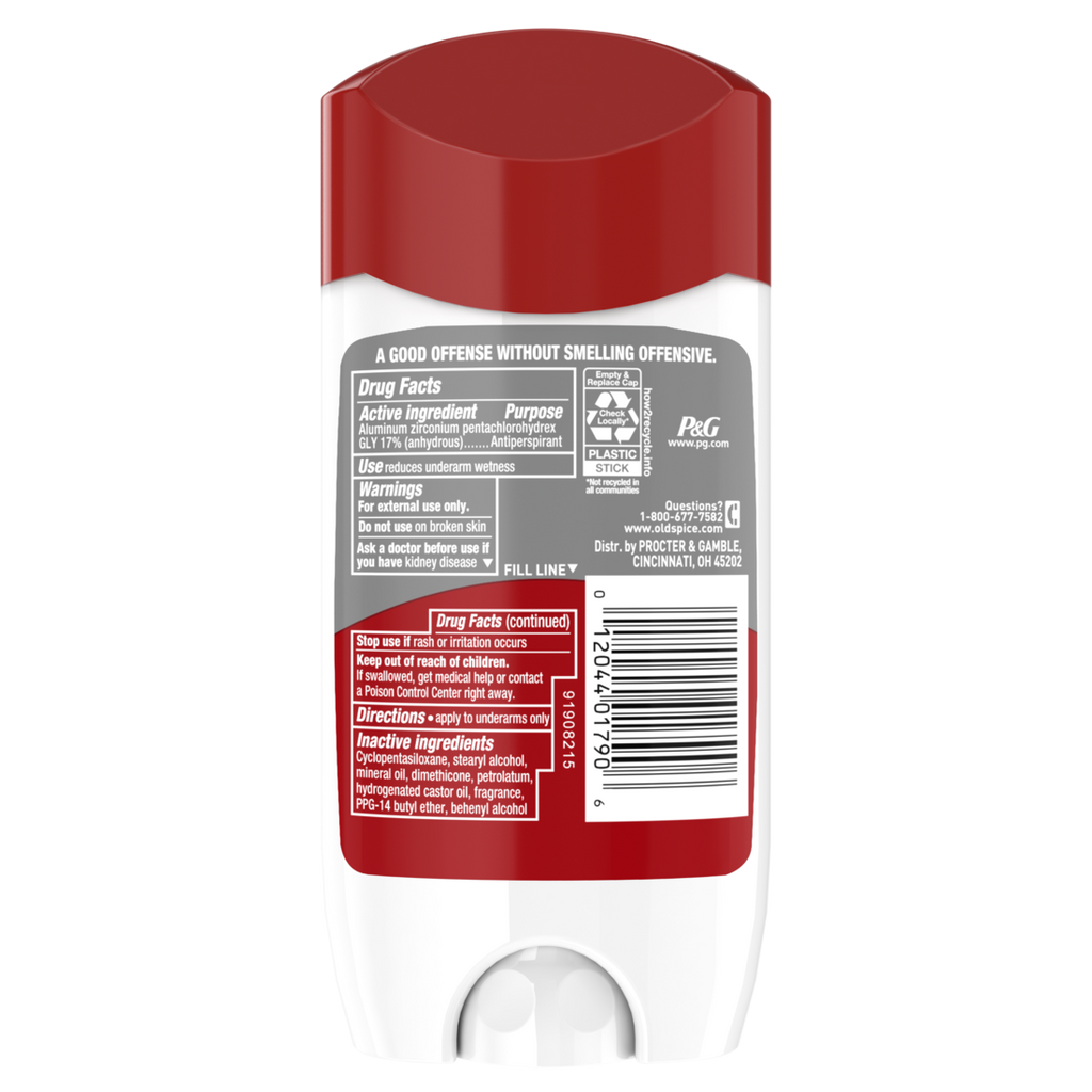 Old Spice High Endurance Anti-Perspirant Deodorant For Men Playmaker - 3.0oz/12pk
