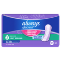 Always Discreet Adult Incontinence Pads For Women Light Absorbency Regular Length Postpartum Pads Size 3 - 30ct/3pk