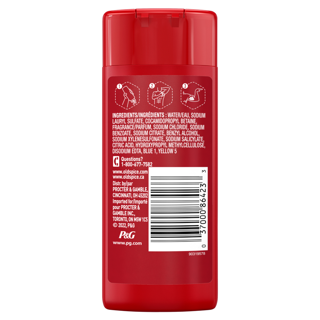 Old Spice Men's Body Wash Swagger Scent Of Confidence Travel Size - 3oz/24pk
