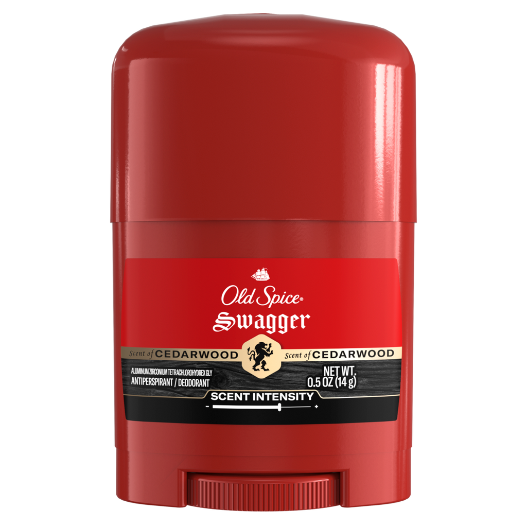 Old Spice Red Collection Deodorant For Men Swagger Scent Antiperspirant Lasting Protection - 0.5oz/24pk