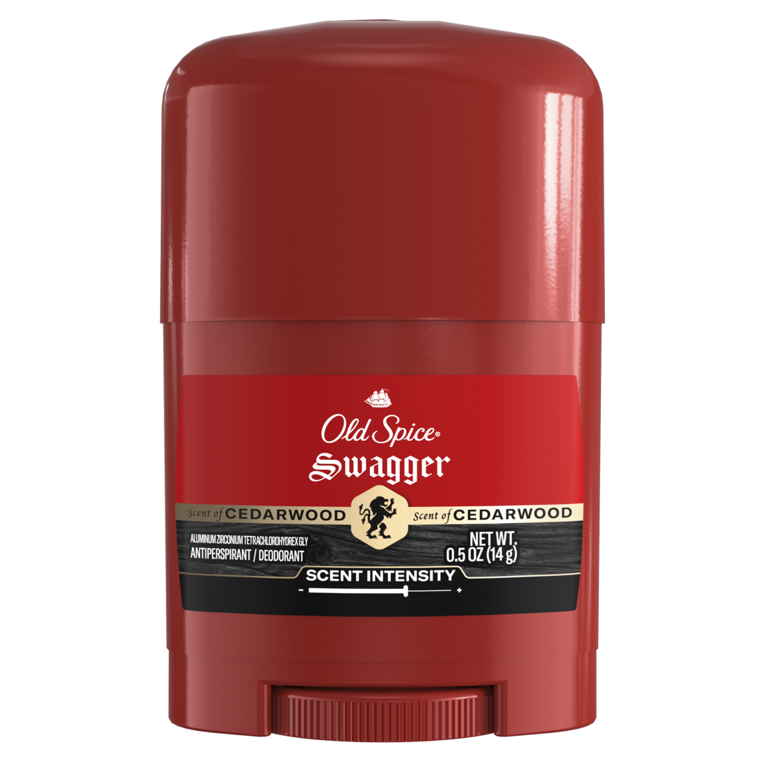 Old Spice Red Collection Deodorant For Men Swagger Scent Antiperspirant Lasting Protection - 0.5oz/24pk