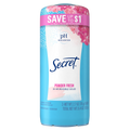 Secret Wide Solid Antiperspirant And Deodorant Powder Fresh Twin Pack - (2x2.7)oz/6pk
