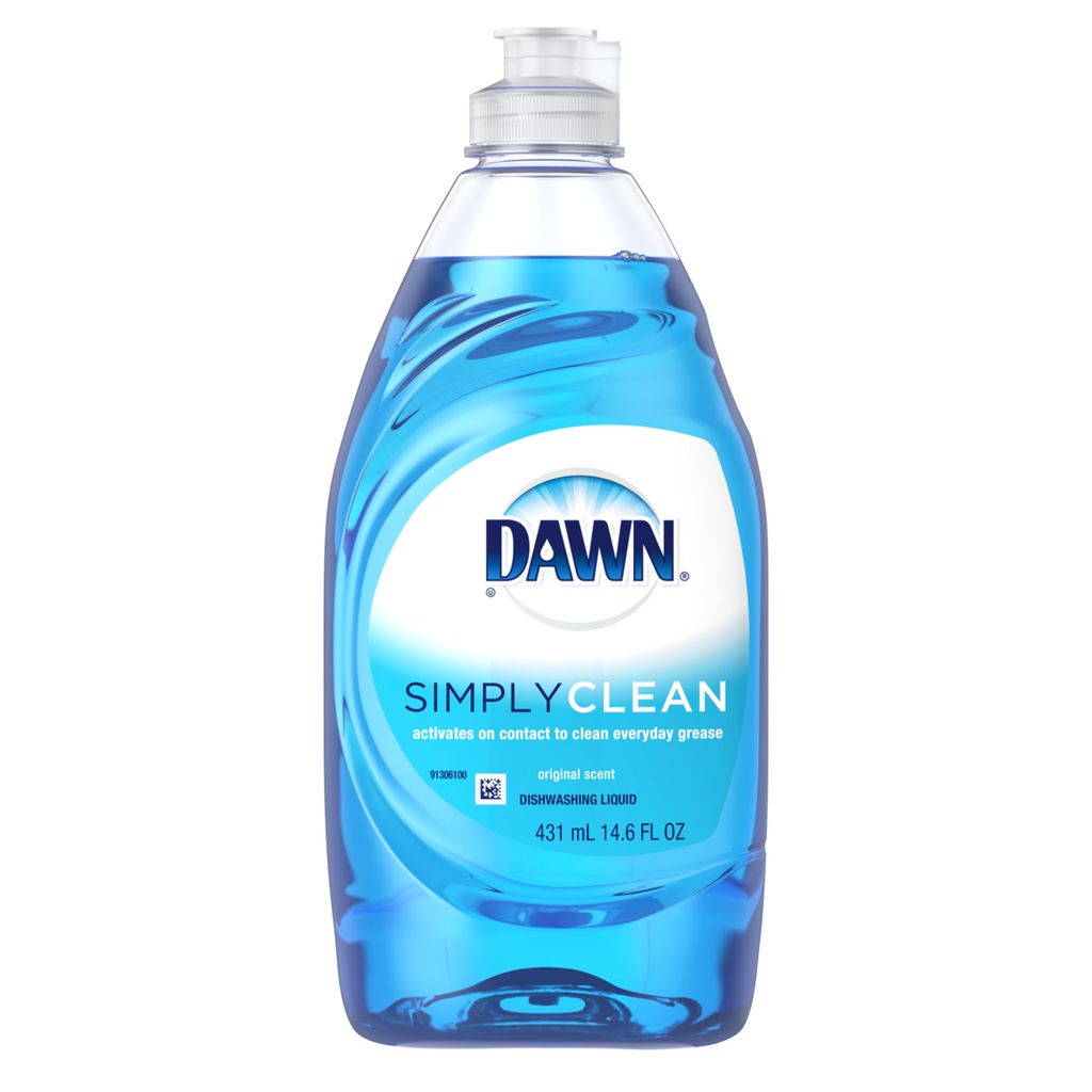 Dawn Non-Concentrated Liquid Dish Soap Dishwashing Liquid Grease Removal Original - 14.6oz/20pk