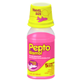Pepto Bismol Liquid For Nausea Heartburn Indigestion Upset Stomach And Diarrhea - Fast Relief For 5 Symptoms Original Flavor - 3.4oz/12pk