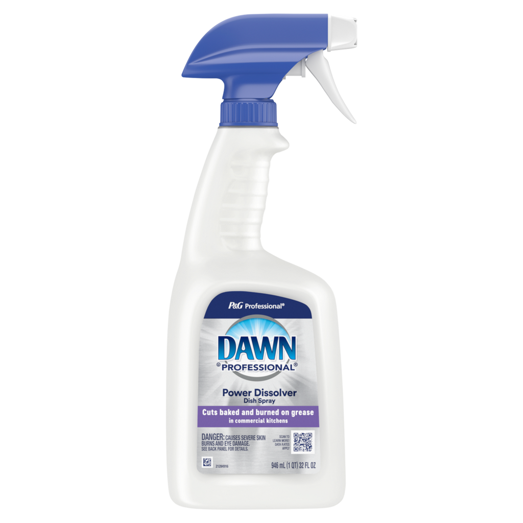 Dawn Professional Liquid Ready-To-Use Grease Fighting Power Dissolver Degreaser Spray Trigger On - 32oz/6pk