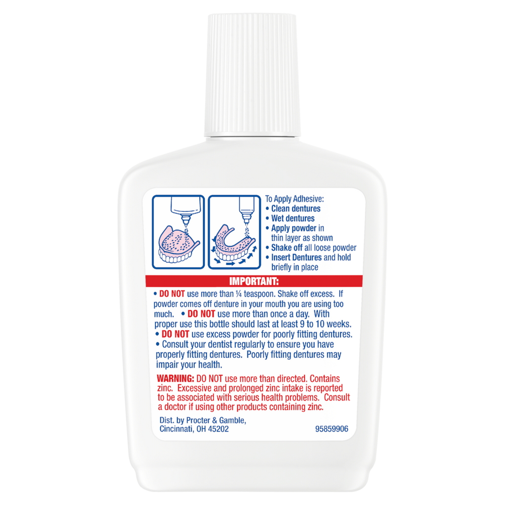 Fixodent Extra Hold Denture Powder Adhesive - 2.7oz/24pk