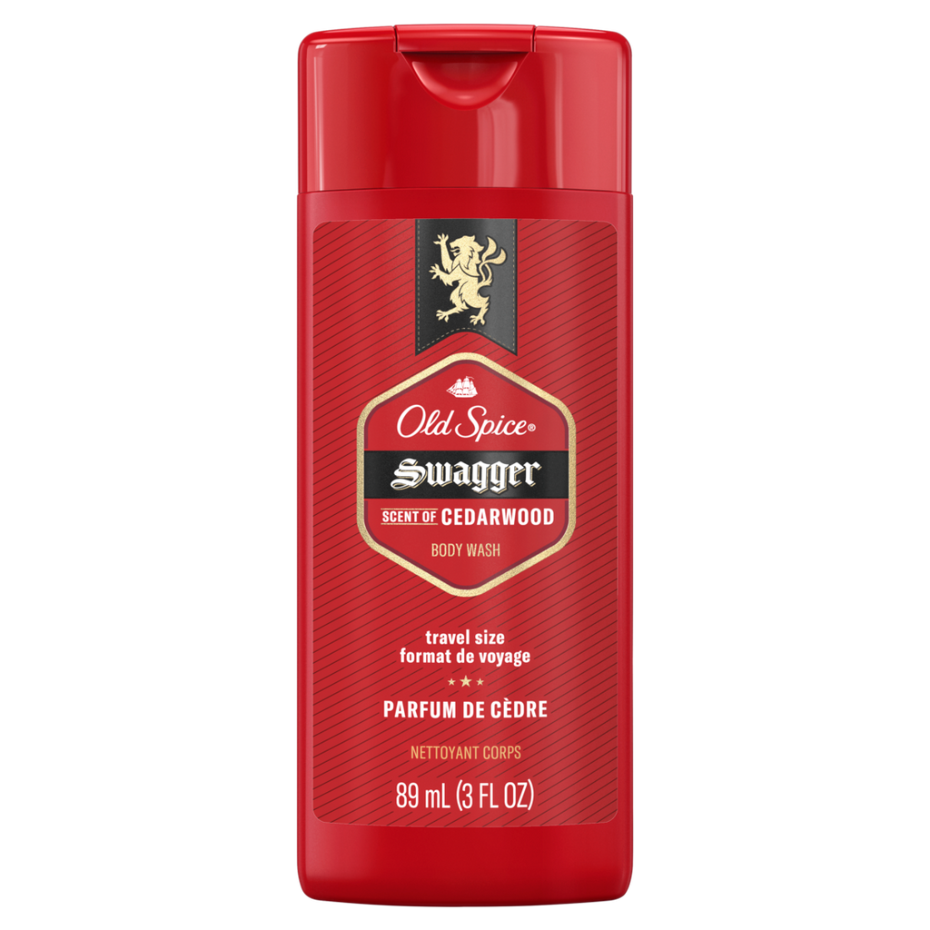 Old Spice Men's Body Wash Swagger Scent Of Confidence Travel Size - 3oz/24pk
