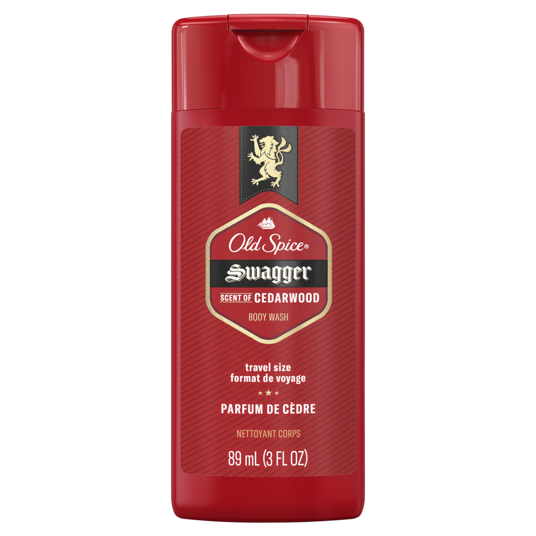 Old Spice Men's Body Wash Swagger Scent Of Confidence Travel Size - 3oz/24pk