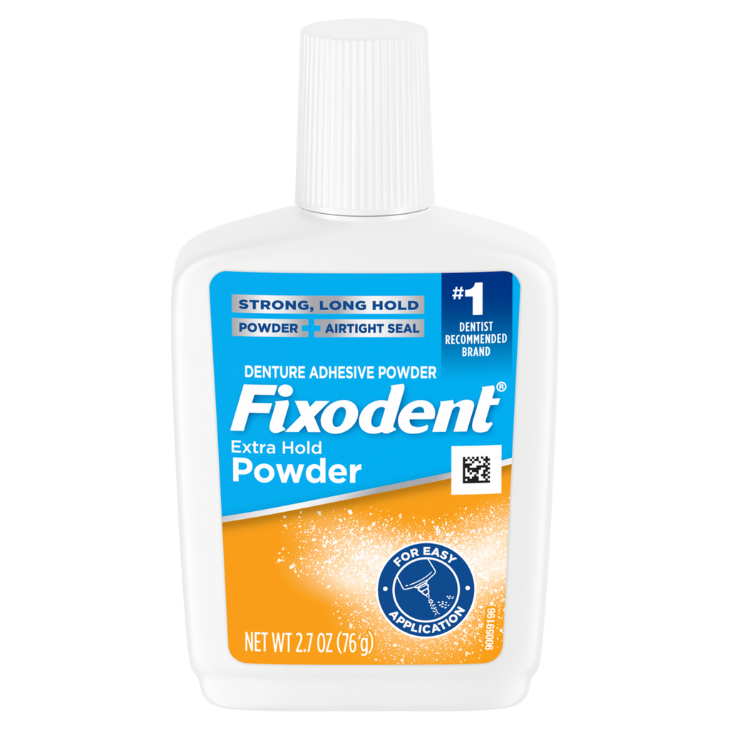 Fixodent Extra Hold Denture Powder Adhesive - 2.7oz/24pk