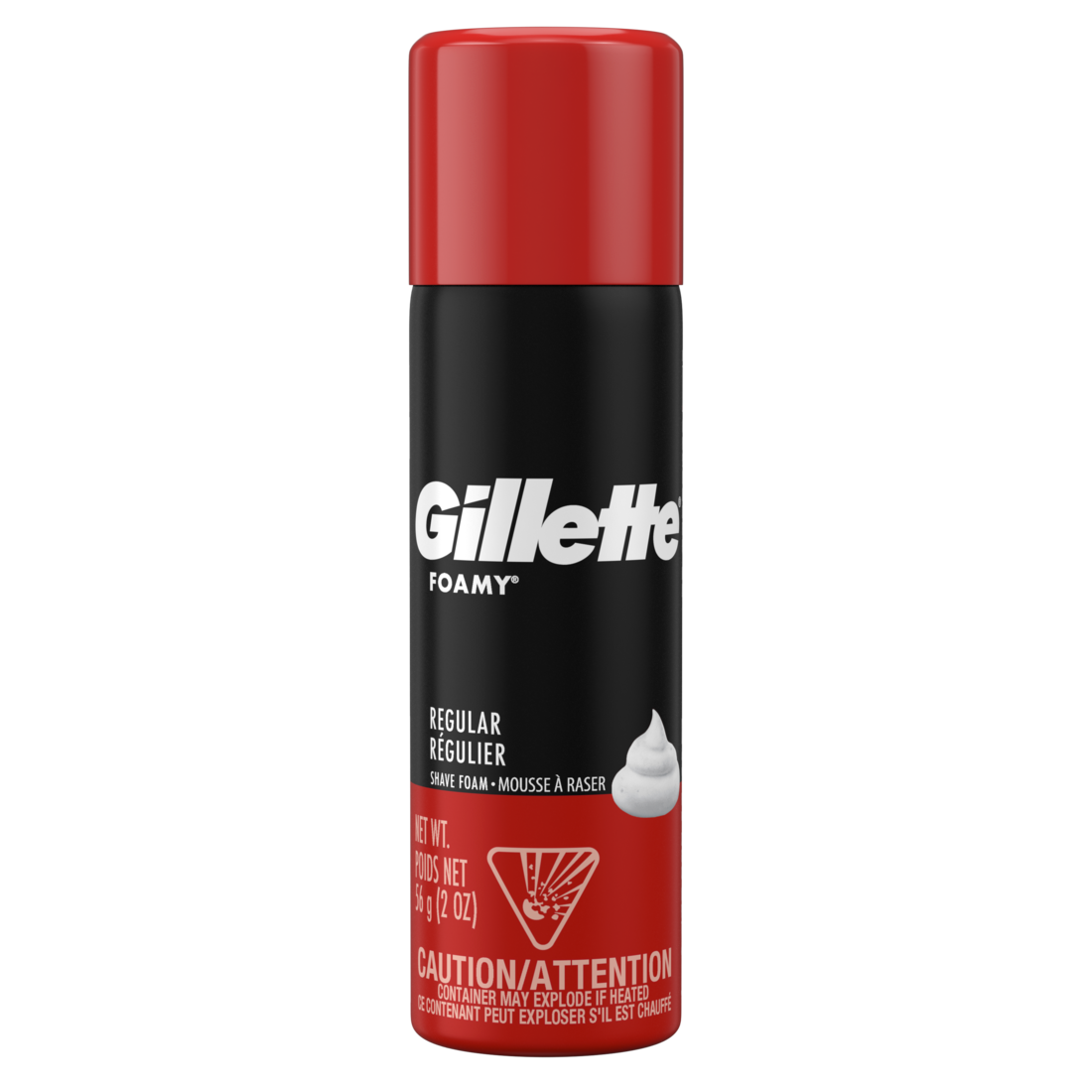 Gillette Foamy Classic Shave Foam For Men Original Scent - 2oz/48pk