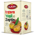 Alkan Grilled Green Olives XL (201-230) Metal Tin - 10kg/1pk