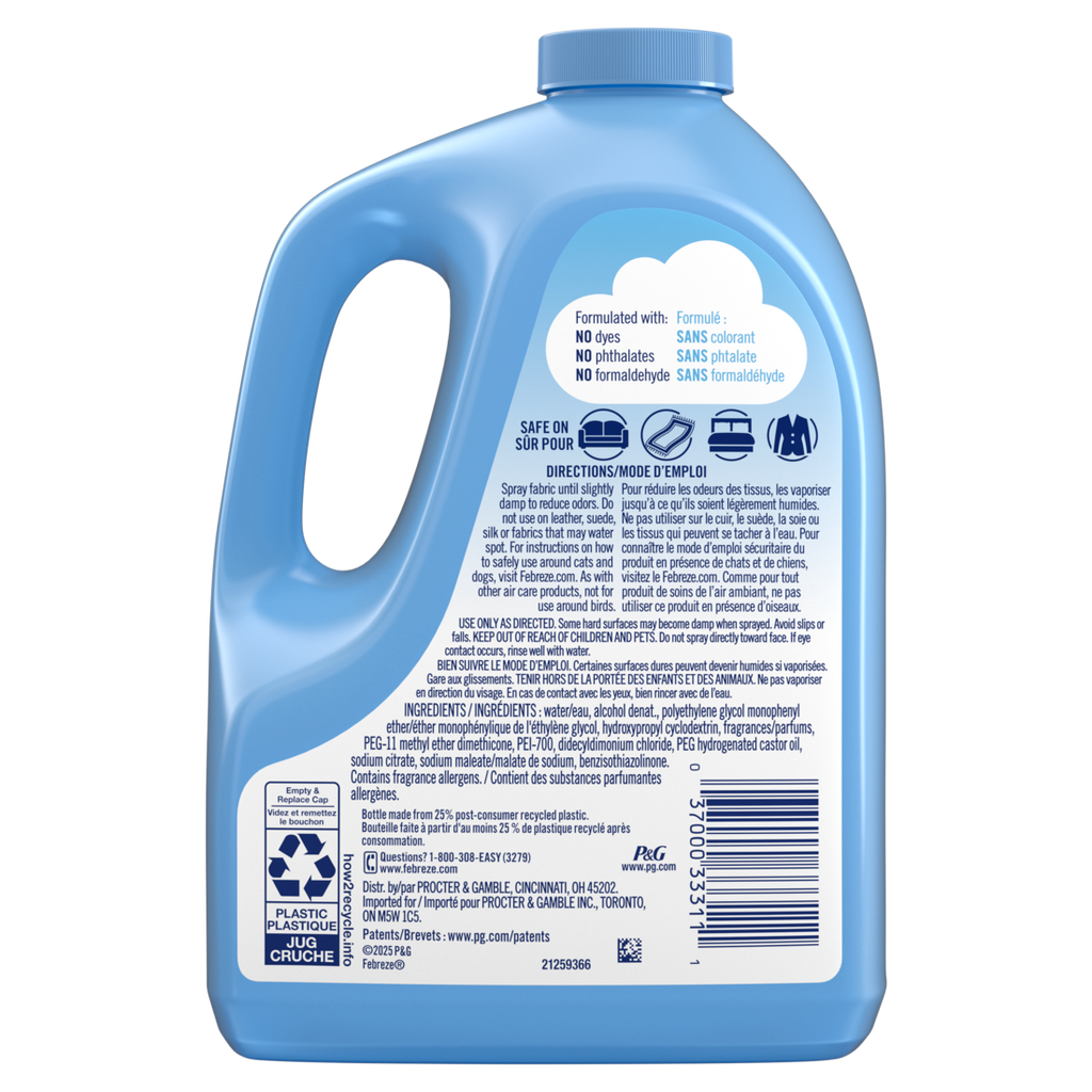 Febreze Odor-Fighting Fabric Refresher Extra Strength Original Refill - 67.6oz/2pk