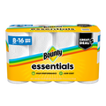 Bounty Paper Towels Essentials Select-A-Size 8 Double Rolls White 108 Sheets Per Roll - 8ct/1pk