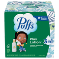 Puffs Plus Lotion Facial Tissue 1 Cube  48 Tissues Per Box - 48ct/18pk