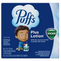 Puffs Plus Lotion With The Scent Of Vick's Facial Tissues 1 Cube 48 Tissues Per Box - 48ct/24pk