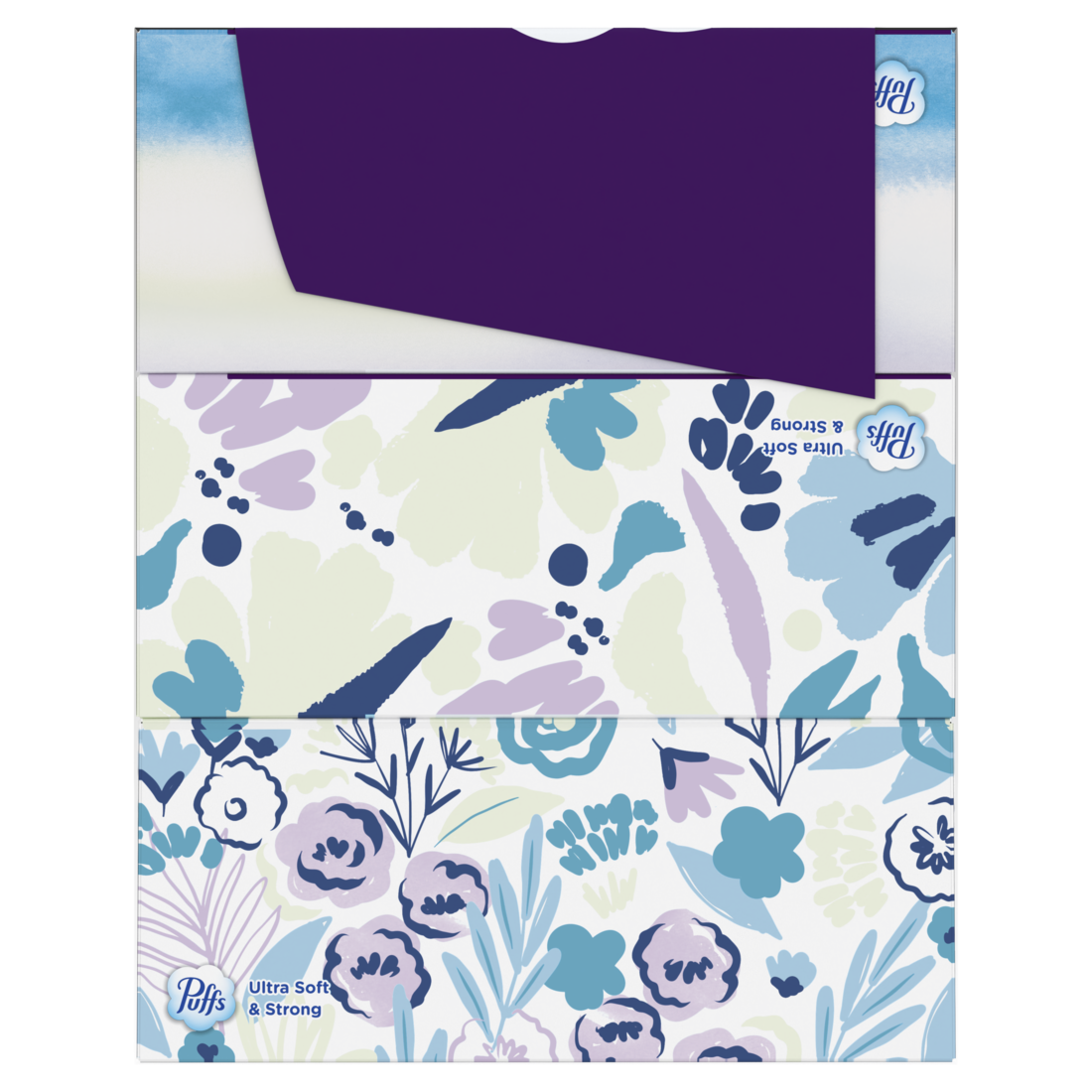Puffs Ultra Soft Facial Tissues 6 Family Size Boxes 124 Facial Tissues Per Box - 744ct/4pk
