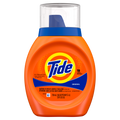 Tide Laundry Detergent Liquid Original Scent 19 Loads Works On 100% Of Common Stains - 25oz/6pk