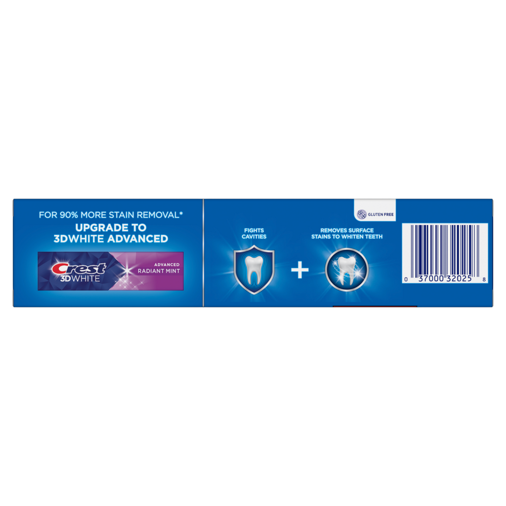 Crest Plus Baking Soda & Peroxide Whitening Toothpaste Fresh Mint - 8.2oz/24pk