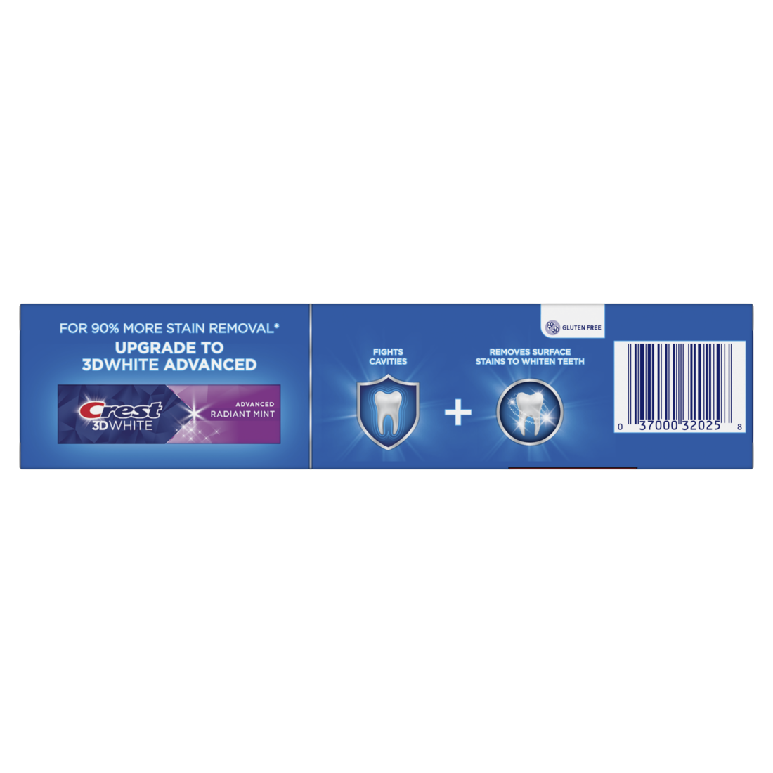 Crest Plus Baking Soda & Peroxide Whitening Toothpaste Fresh Mint - 8.2oz/24pk