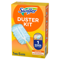 Swiffer Dusters Cleaning Kit Feather Duster Alternative Unscented Includes 1 Handle + 5 Refills - 1kit/6pk