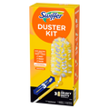 Swiffer Duster Kit With 3 Ft Extendable Handle Heavy Duty Dusting Starter Kit With 3 Refills For Ceiling Fans Vents And Hard To Reach Places - 1kit/6pk