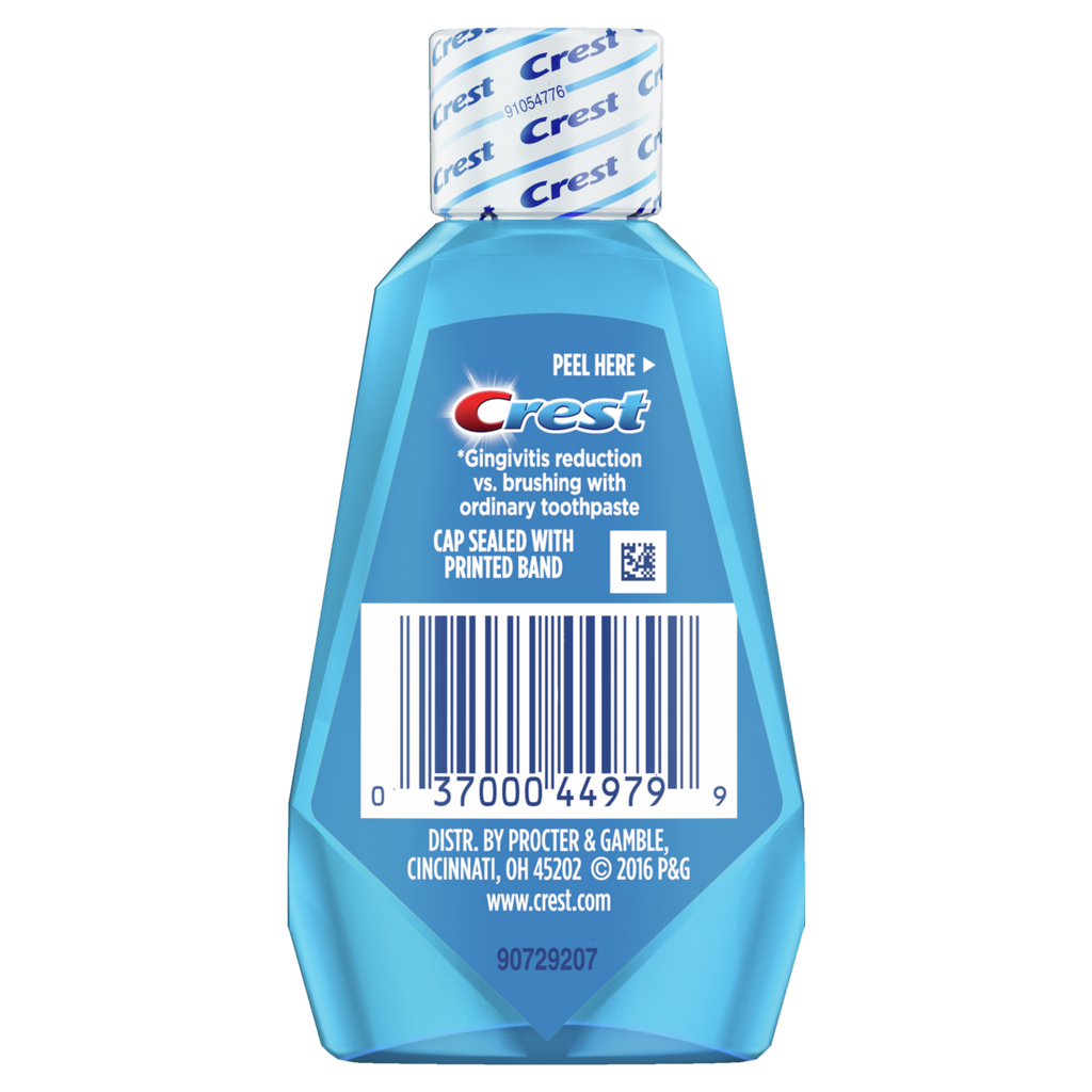 Crest Pro Health Multi Protection Clean Mint CPC (Cetylpyridinium Chloride) Antigingivitis/Antiplaque Oral Rinse - 1.2oz/48pk