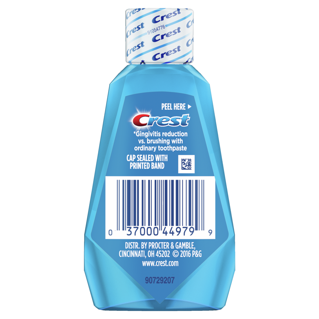 Crest Pro Health Multi Protection Clean Mint CPC (Cetylpyridinium Chloride) Antigingivitis/Antiplaque Oral Rinse - 1.2oz/48pk
