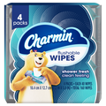 Charmin Wet Wipes Flushable 4 Packs 40 Wipes Per Pack 160 Total Wipes - 160ct/6pk